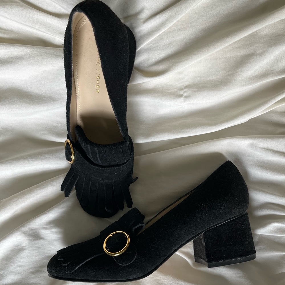 Marc Fisher loafer heels